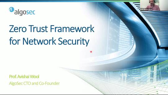 Zero Trust Framework for Network Security
