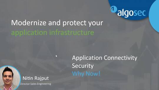 Nitin Webinar: Modernize and protect your application infrastructure